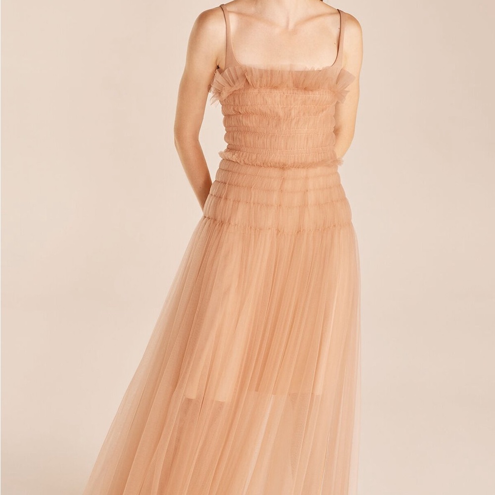 Ballet Inspired Rebecca Taylor tulle pink dress size 4